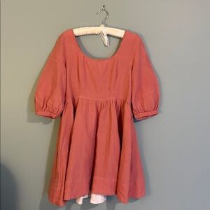 Son de Flor Mini Carmen Dress, 3/4 Sleeve